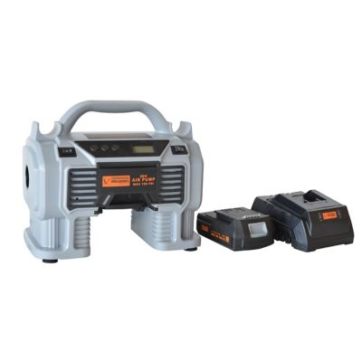 Image showing  Cordless Digital Inflator Kit with 20V Lithium Ion Rechargeable Battery and Charger