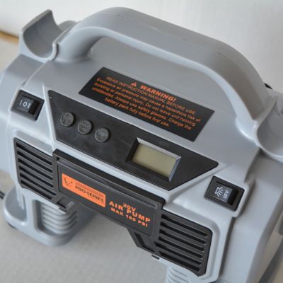 Image showing  Cordless Digital Inflator Kit with 20V Lithium Ion Rechargeable Battery and Charger