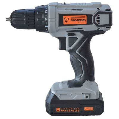Image showing 3 th Pro-Series 5 pc. Combo Kit and Impact Driver Set with a 20V Rechargeable Battery and a Rechargeable Battery
