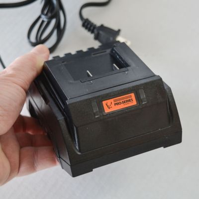 Image showing  20V Lithium Ion Rechargeable Battery and Quick Charger