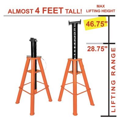 Image showing  10 Ton High Height Jack Stand