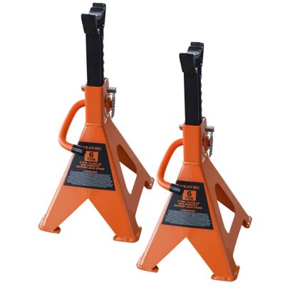 Black Bull 6-Ton Capacity Jack Stand Set, 2-Pack
