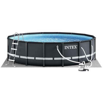 Intex 16 ft. x 48 in. Ultra XTR Round Above Ground Swimming Pool Set