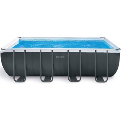 Intex 18 ft. x 9 ft. x 52 in. Ultra XTR Rectangular Above Ground Swimming Pool Set