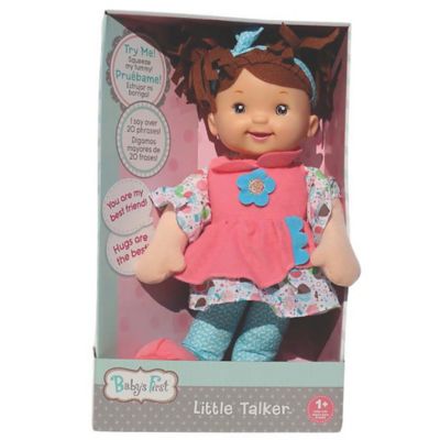 Baby's First Goldberger 14 in. Soft Body Little Talker Bi-Lingual  (English-Spanish)