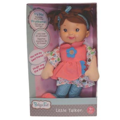 Image showing 6 th Baby's First Goldberger 14 in. Soft Body Little Talker Bi-Lingual (English-Spanish)