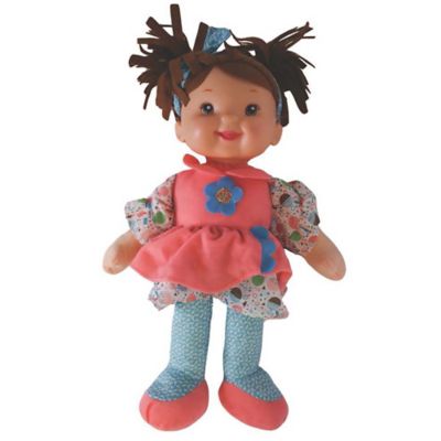 Image showing 7 th Baby's First Goldberger 14 in. Soft Body Little Talker Bi-Lingual (English-Spanish)