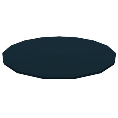 Image showing  Flowclear 10 ft. Round Above Ground Pool Cover , Black