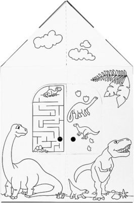 Image showing  Dinosaur House - Kids Art & Craft for Indoor & Outdoor Fun