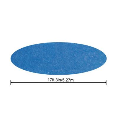 Flowclear 18 Foot Round Above Ground Swimming Pool Solar Heat Cover