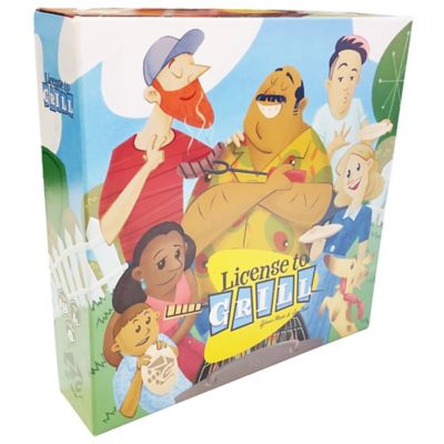 Greater Than Games License to Grill: Polyomino Placement Game, Ages 14+, 3-5 Players