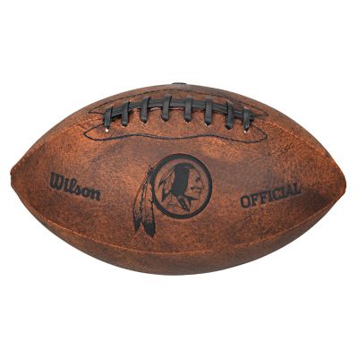 Gulf Coast Sales & Marketing Wilson NFL 9 in. Throwback Football, Washington Redskins