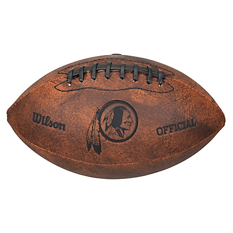 Gulf Coast Sales & Marketing Wilson NFL 9 in. Throwback Football, Washington Redskins
