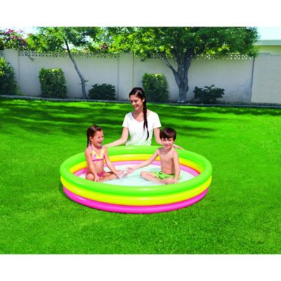 Image showing  H2OGO! 60 in. x 12 in. Summer Set Play Pool