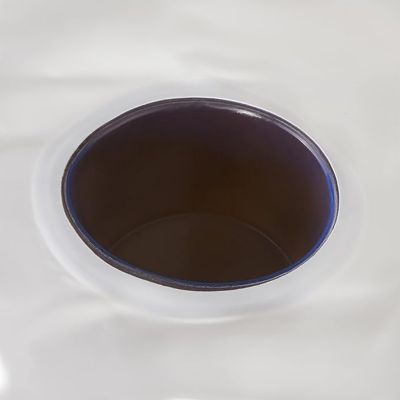 Image showing  78.5 in. x 59 in. Inflatable Canopy Island Float Lounge