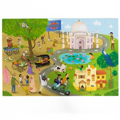 Kulture Khazana Namaste India 51 pc. Floor Puzzle