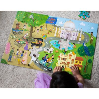 Image showing  Namaste India 51 pc. Floor Puzzle