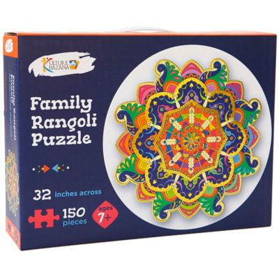 Kulture Khazana Family Rangoli Diwali Puzzle - 150 Piece