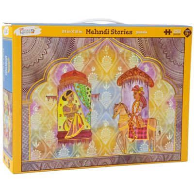 Kulture Khazana Mehndi Stories Henna Jigsaw Puzzle - 252 Piece