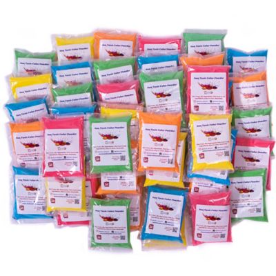 Kulture Khazana Holi Colors Non-Toxic Powder: 50 pk.