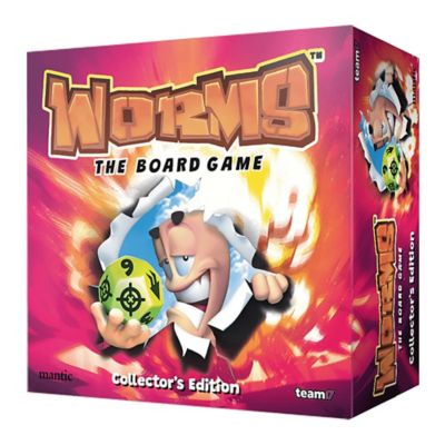 Mantic Games: Worms: The Board Game, Age 10+, 2-6 Player