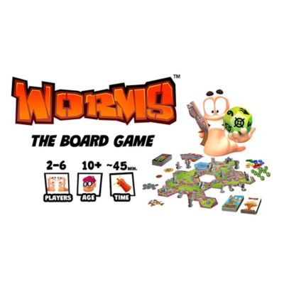 Image showing 5 th Mantic Games: Worms: The Board Game, Age 10+, 2-6 Player