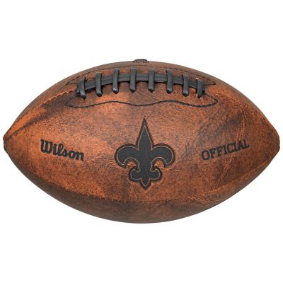 NFL New Orleans Saints 9 in. Vintage Football