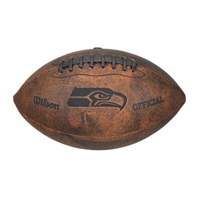 NFL Seattle Seahawks 9 in. Throwback Vintage Football