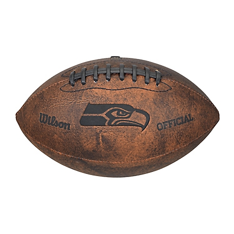 NFL Seattle Seahawks 9 in. Throwback Vintage Football