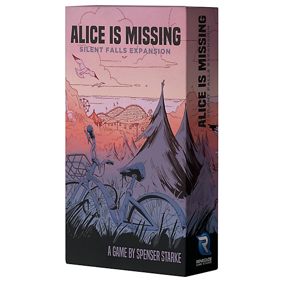 Renegade Game Studios: Alice is Missing - Silent Falls Expansion - Silent Roleplaying Game, Text Messaging RPG, Ages 16+, 3-5 Players, 2-3 Hours Renegade Game Studios: Alice is Missing - Silent Falls Expansion - Silent Roleplaying Game, Text Messaging RPG, Ages 16+, 3-5 Players, 2-3 Hours