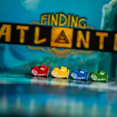 Image showing  Finding Atlantis - Exploration & Deduction Game, Ages 14+, 1-4 Players
