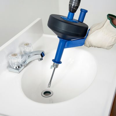 Image showing  1/4 in. Diameter x 25 ft. Cobra Power Pistol Grip Drum Auger