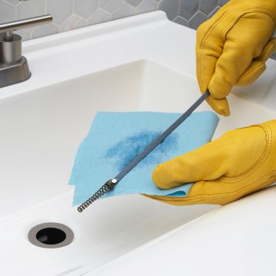 Image showing 7 th Plumbcraft Sink Cleaner 1/4 in. x 20 ft. Clears 1-1/4 in. to 2 in.