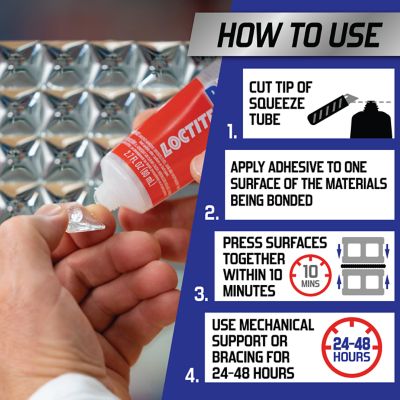 Image showing  2.8 oz. Power Grab Express Ultimate Construction Adhesive Squeeze Tube, Clear