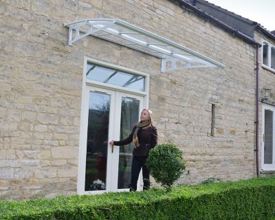 Image showing  Bordeaux 2230, 7 x 4ft. Awning, Clear