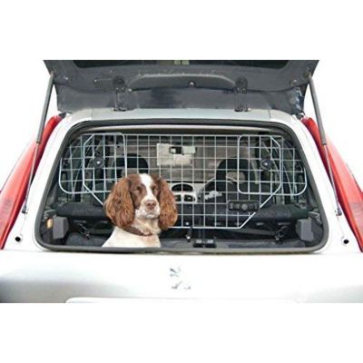 Image showing 5 th JUMBL Dog Barrier for SUV's, Cars and Vehicles, 35.5 in., Heavy-Duty, Adjustable Pet Barrier, Universal Fit