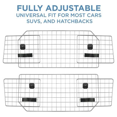 Image showing 6 th JUMBL Dog Barrier for SUV's, Cars and Vehicles, 35.5 in., Heavy-Duty, Adjustable Pet Barrier, Universal Fit