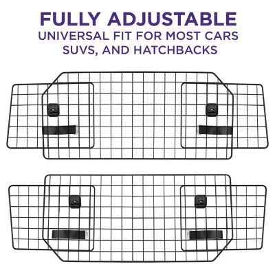 Image showing  Dog Barrier for SUVs, Cars & Vehicles, Heavy-Duty, Adjustable Pet Barrier, Universal Fit
