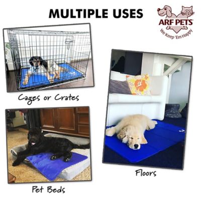 Image showing  Durable Non-Toxic Cooling Gel Dog Bed Mat for Kennels, Crates and Beds