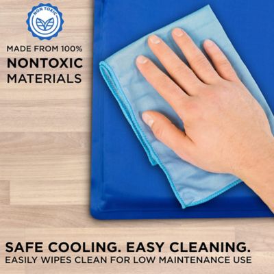 Image showing  Durable Non-Toxic Cooling Gel Dog Bed Mat for Kennels, Crates and Beds, 35 in. x 55 in.