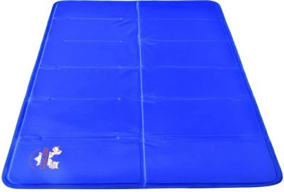 Image showing  Durable Non-Toxic Cooling Gel Dog Bed Mat for Kennels, Crates and Beds