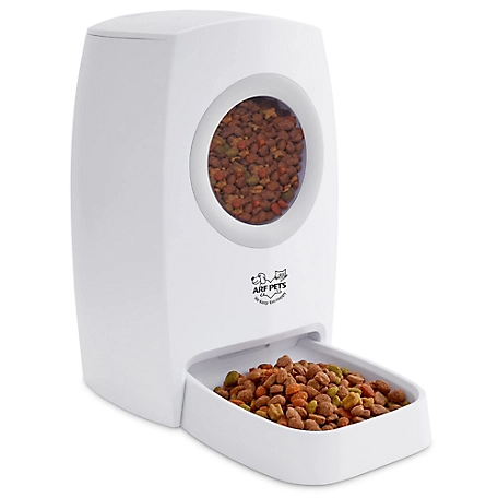 Arf Pets Automatic Pet Feeder W/Portion Control, Voice Recorder, & Programmable Up to 4 Meals a Day