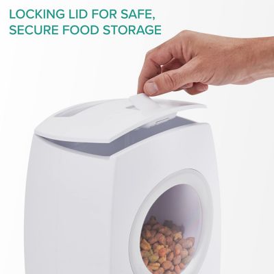 Image showing  Automatic Pet Feeder W/Portion Control, Voice Recorder, & Programmable Up to 4 Meals a Day
