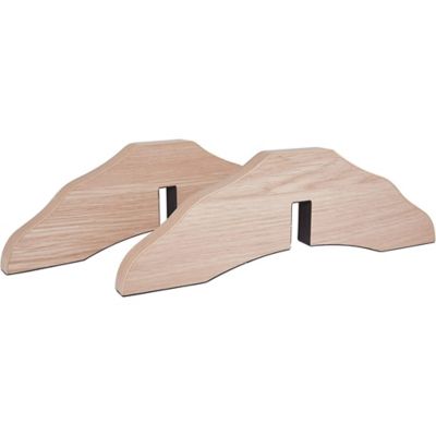 Image showing 5 th Arf Pets 31.5 in. 360 Foldable Freestanding Wooden Dog Gate, 4-Panel Extension, 80 in. W, Walnut