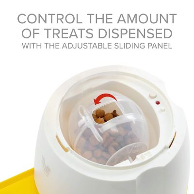 Image showing  Dog Treat Dispenser with Button - Dog Memory Training Toy Promotes Exercise - 2 Buttons