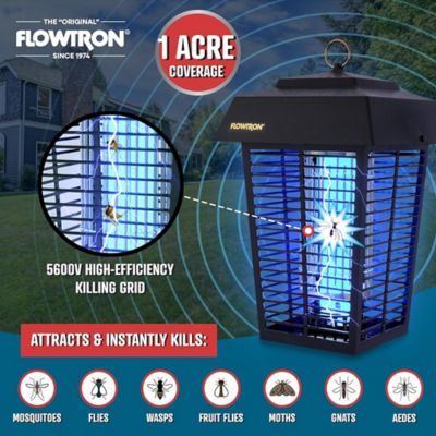 Image showing  Bug Zapper, Mosquito Zapper with 1 Acre of Coverage, 40W Bulb & 5600V Killing Grid