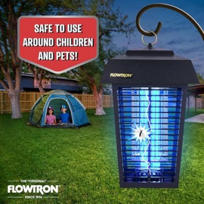 Flowtron Bug Zapper, Mosquito Zapper With 1 Acre Of Coverage, 40W Bulb ...