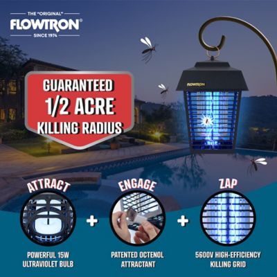 Image showing  Bug Zapper, Mosquito Zapper with 1/2 Acre of Coverage, 15W Bulb & 5600V Killing Grid