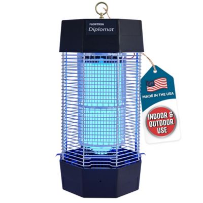Flowtron Diplomat Fly Control Device, 120-Watt Bug Zapper Covers 1200 Sq.Ft