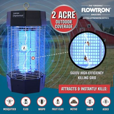 Image showing  Diplomat Fly Control Device, 120-Watt Bug Zapper Covers 1200 Sq.Ft